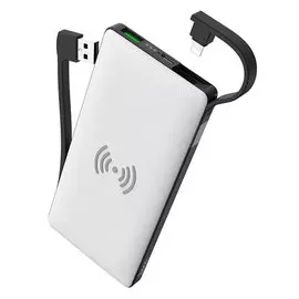 Универсальный внешний аккумулятор Hoco S10 10000 mAh Multi-function Mobile Power Bank (белый)