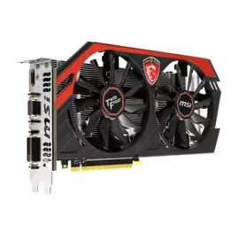 Видеокарта MSI GeForce GTX 750 Ti 1085Mhz PCI-E 3.0 2048Mb 5400Mhz 128 bit DVI HDMI HDCP TF 2GD5/OC