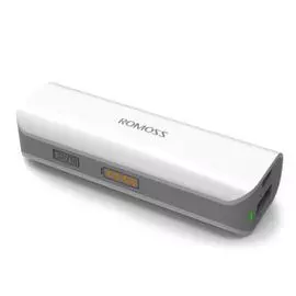 Внешний аккумулятор Romoss Solo 1 (PH10-423-01), 12 000mAh,USBx1 (5V 1A) (белый)