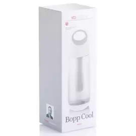 XD design Фляга вакуумная Bopp 700 мл полипропилен прозрачно/белая