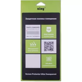 Защитная пленка Ainy для Apple iPhone SE/5S/5/5C передняя/задняя глянцевая