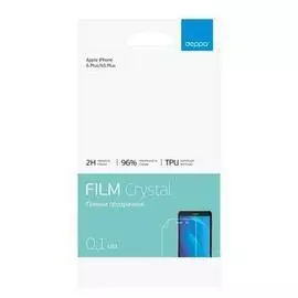 Защитная пленка Deppa (61415) для Apple iPhone 6 Plus/6S Plus на всю поверхность экрана