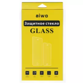 Защитное стекло AIWO (Full) Screen 9H 0.33mm для Meizu U20 антибликовое цветное черное