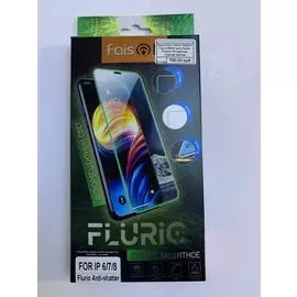 Защитное стекло FaisON Fluric 03mm для Apple iPhone 7/8/SE(2020) цветное (черная рамка)
