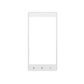 Защитное стекло Glass PRO (Full) Screen для Xiaomi Redmi Note 3 / 3 Pro цветное белая рамка
