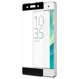 Защитное стекло Glass PRO (Full) Screen для Sony Xperia XA (F3111/F311) цветное (черная рамка)