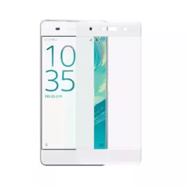 Защитное стекло Glass PRO (Full) Screen для Sony Xperia XA (F3111/F311) цветное (белая рамка)