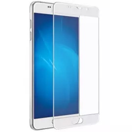 Защитное стекло Glass PRO (Full) Screen для Samsung Galaxy A5 (2016) SM-A510 цветное (белая рамка)