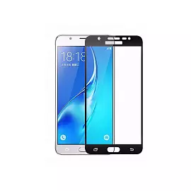 Защитное стекло Glass PRO (Full) Screen для Samsung Galaxy J5 Prime (SM-G570) цветное (черная рамка)