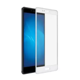 Защитное стекло Glass PRO (Full) Screen для Huawei Nova цветное (белая рамка)