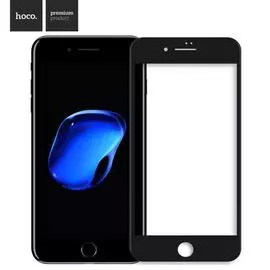 Защитное стекло HOCO Real 3D Tempered Glass GH5 для Apple iPhone 7 Plus/8 Plus цветное черная рамка