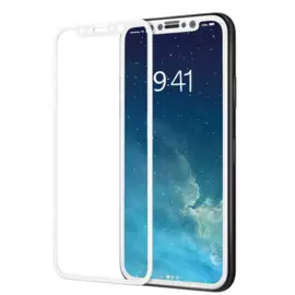 Защитное стекло Rinco (3D) Screen для Apple iPhone 11 Pro/Xs/X антибликовое (белый)