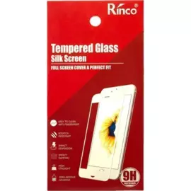 Защитное стекло Rinco (Full) Screen для Huawei P10 цветное (черная рамка)