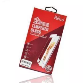 Защитное стекло Rinco (Full) Screen для Samsung Galaxy A7 (2016) SM-A710 (золотая рамка)