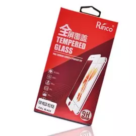 Защитное стекло Rinco (Full) Screen для Samsung Galaxy J7 (2017) SM-J730 (золотая рамка)