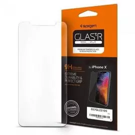 Защитное стекло Spigen Glastr Slim для Apple iPhone 11 Pro/Xs/X антибликовое (прозрачный) SGP 057GL22105