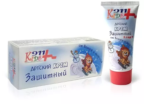 911 Kids Крем детский защитный от ветра и мороза 50 мл