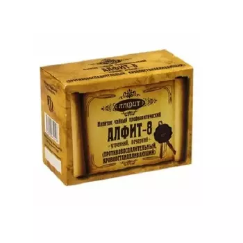 Алфит-8 Противовоспалительный Кровоостанавливающий утро+вечер брикеты для приготовления настоя 2 г 30+30 шт