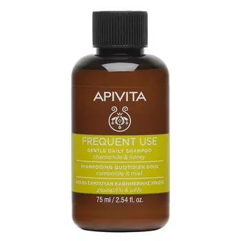 Apivita Шампунь мягкий для частого использования Ромашка-Мед фл.75 мл