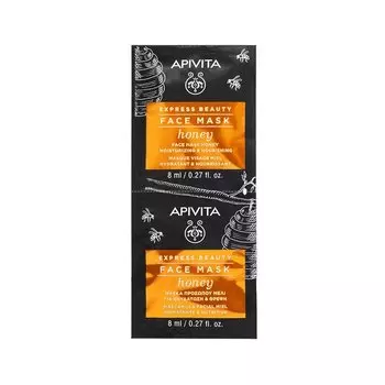 Apivita Маска для лица Мед саше 8 мл 2 шт