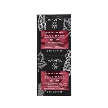 Apivita Маска для лица Виноград саше 8 мл 2 шт