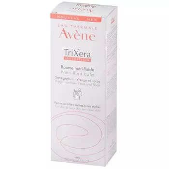 Avene TriXera Nutrition Бальзам смягчающий для очень сухой чувствительной кожи лица и тела 200 мл