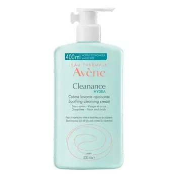 Avene Cleanance Hydra Крем очищающий для сухой и раздраженной кожи лица и тела 400 мл