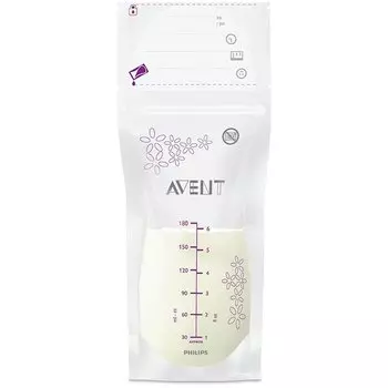 Авент Пакеты для хранения грудного молока 180 мл 25 шт