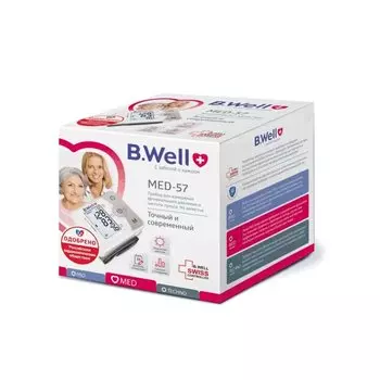 B.Well Тонометр автоматический MED-57 на запястье