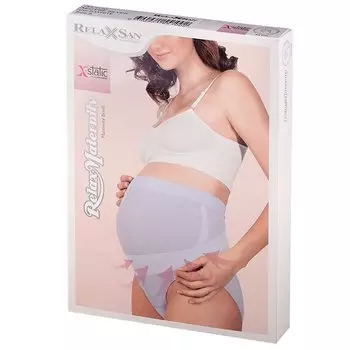 RelaxMaternity Бандаж-трусики дородовый с серебряной нитью X-Static размер S