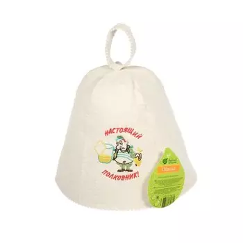 Банные Штучки Шапка для бани Настоящий полковник войлок