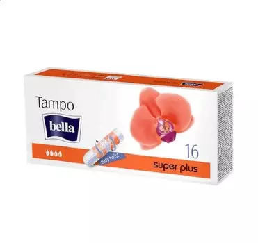 Bella Tampo Тампоны гигиенические Super Plus 16 шт