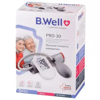 B.Well Тонометр полуавтоматический PRO-30