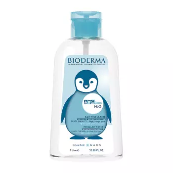 Bioderma ABCDerm H2O Вода мицеллярная для очищения детской кожи 1000 мл