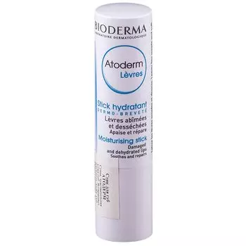 Bioderma Atoderm Стик для губ увлажняющий восстанавливающий 4 г