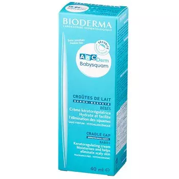 Bioderma ABCDerm Babysquam Крем детский специальный против молочных корочек 40 мл