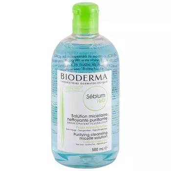 Bioderma Sebium Н2О Мицеллярная вода для жирной и проблемной кожи 500 мл