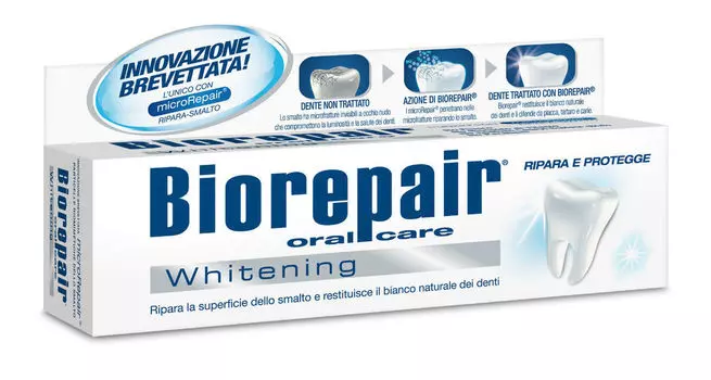 Biorepair Pro White Зубная паста отбеливающая 75 мл