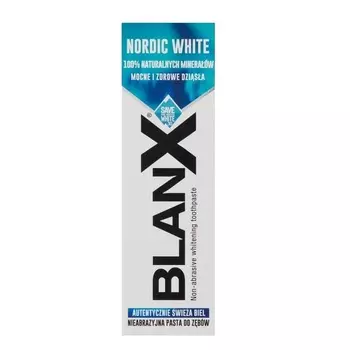 BlanX Nordic White Зубная паста отбеливающая 75 мл