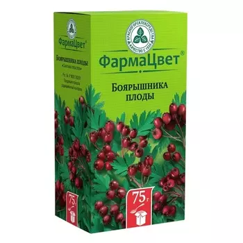 Боярышника плоды 75 г