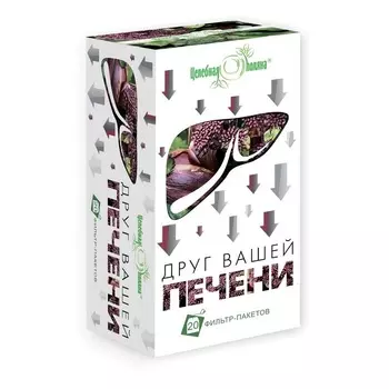 Целебная Поляна фиточай Друг Вашей печени фильтр-пакетвы 1,5 г 20 шт