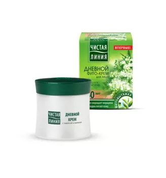 Чистая Линия Крем для лица дневной 60+ Таволга-Калина 45 мл