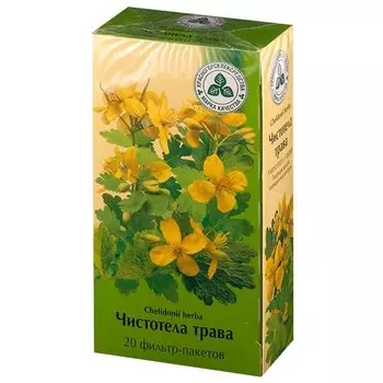 Чистотел трава фильтр-пакеты 1,5 г 20 шт