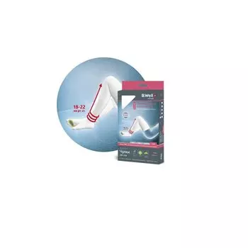 B.Well Pro Чулки антиэмболические JW-214 1 класс компрессии размер 4 Белые