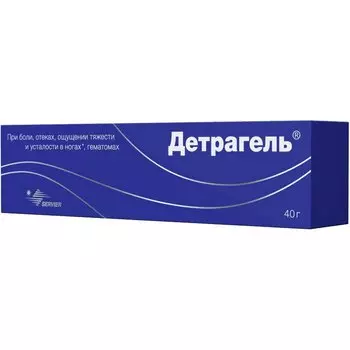 Детрагель гель для наружного применения 40 г
