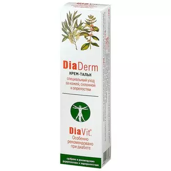 ДиаДерм Крем-тальк для тела 75 мл
