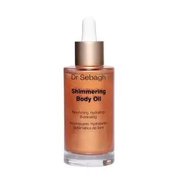 Dr Sebagh Shimmering Body Oil Масло для тела увлажняющее с золотистым мерцанием 50 мл