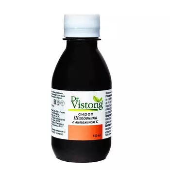 Dr. Vistong Сироп шиповника с витамином С 150 мл