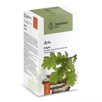 Дуб кора фильтр-пакеты 1,5 г 20 шт