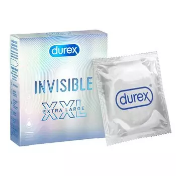 Durex Инвизибл XXL Презервативы 3 шт